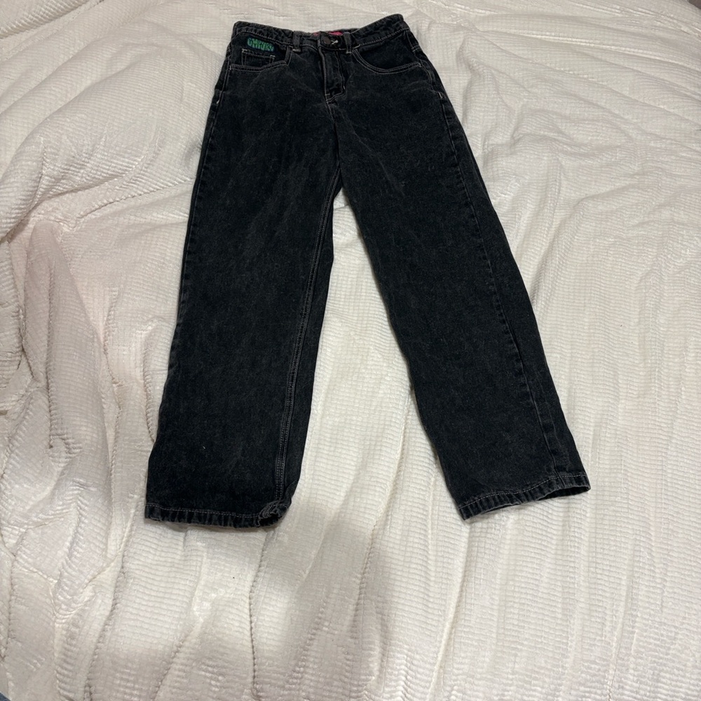 Empyre Women's Black Straight Leg Jeans